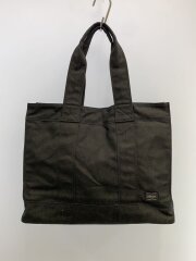 画像：トートバッグ/キャンバス/BLK/無地