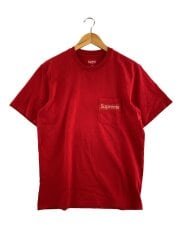 画像：Tシャツ/S/コットン/RED//