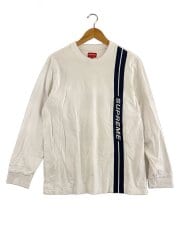画像：長袖Tシャツ/M/コットン/WHT//