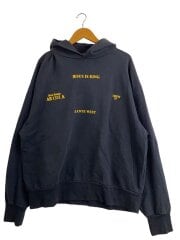 画像：パーカー/XL/コットン/BLK/プリント//