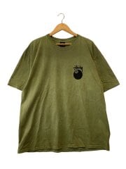 画像：エイトボール/Tシャツ/XL/コットン/KHK/無地
