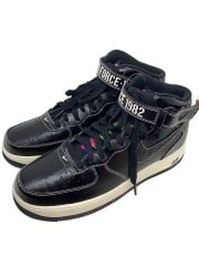画像：AIR FORCE 1 MID 07 LV8_エア フォース 1 ミッド 07 LV8/28.5cm/BLK/レザー