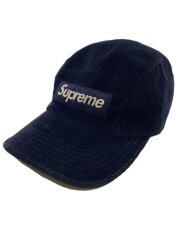 画像：Corduroy Camp Cap/キャップ/コーデュロイ/NVY/無地/メンズ