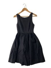 画像：ワンピース/2/コットン/BLK/無地/NJMU3385/Tanner Dress/タナードレス/黒///