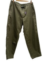 画像：STRETCH TWILL WIDE TAPERED PANTS/36/コットン/KHK