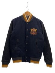 画像：スタジャン/M/ウール/NVY/JW-19506