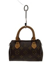 画像：ミニ・スピーディ_モノグラム・キャンバス/PVC/BRW