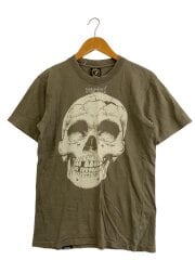 画像：Tシャツ/S/コットン/KHK/5ct-0331//