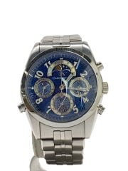 画像：クォーツ腕時計/アナログ/ステンレス/NVY/SLV/6771-T010750