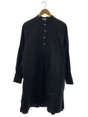 画像：長袖ワンピース/38/コットン/BLK