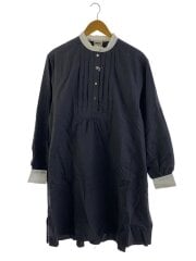 画像：長袖ワンピース/38/コットン/GRY