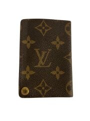 画像：ポルト・カルト・クレディ・プレッシオン_モノグラム・キャンバス/PVC/BRW/総柄/レディース