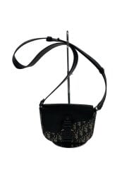 画像：Christian Dior クリスチャンディオール ショルダーバッグ/BLK/総柄
