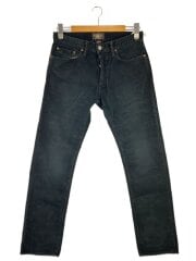 画像：ボトム/ボタンフライ/SLIMFIT/30/コーデュロイ/BLK