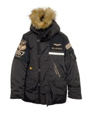 画像：フライトジャケット/M/ポリエステル/BLK/6152159/N-3B