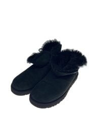 画像：UGG australia　ベイリーボタンブリングムートンブーツ/24cm/BLK/スウェード//
