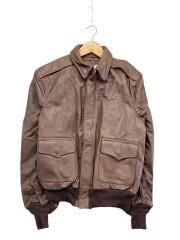 画像：Insignia Leather Co./フライトジャケット/40/レザー/BRW/無地/A-2