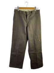 画像：ボトム/32/ポリエステル/BRW/無地