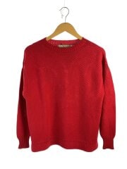 画像：J.J.Mercer/ニット・セーター(薄手)/M/ポリエステル/RED/31-207-12-110181