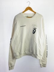 画像：スウェット/XL/コットン/WHT/OMBA035E19D25010