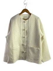 画像：ジャケット/L/ポリエステル/WHT/8325-186-1438