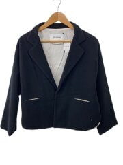 画像：テーラードジャケット/FREE/ウール/BLK/無地/VC-2235