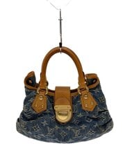 画像：プリーティ_モノグラム・デニム/デニム/BLU