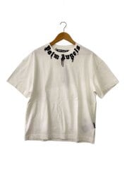 画像：Tシャツ/L/コットン/WHT/無地/PMAA109F25JER009//