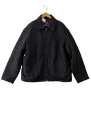 画像：90S/ウールスイングトップジャケットブルゾン/L/ウール/GRY/無地//