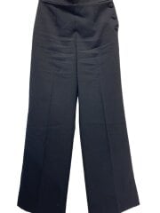 画像：Side Folded Straight Pants/38/ポリエステル/BLK/無地/26s68306