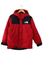 画像：MOUNTAIN DOWN JACKET_マウンテンダウンジャケット/S/ナイロン/RED/無地//