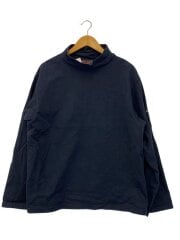 画像：長袖Tシャツ/2/コットン/BLK//