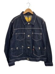 画像：Gジャン/XL/デニム/IDG/無地/PC9-A0142-0000