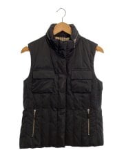 画像：ダウンベスト/40/ポリエステル/BLK/無地/FC005-795-09