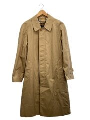 画像：ステンカラーコート/--/コットン/BEG/無地