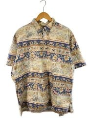 画像：半袖シャツ/XXL/コットン/マルチカラー/総柄