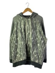 画像：パーカー/--/コットン/GRY/総柄/743