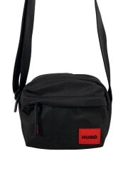 画像：ショルダーバッグ/ポリエステル/BLK/無地/ETHON CROSSBODY