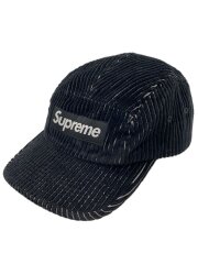 画像：Corduroy Camp Cap/キャップ/--/コーデュロイ/BLK/メンズ