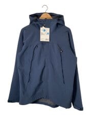 画像：マウンテンパーカ/XL/ナイロン/BLU/無地