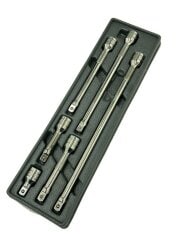 画像：3/8エクステンションバーセット_工具/6点セット/SLV/PAKTY093