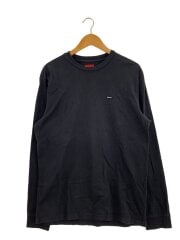 画像：長袖Tシャツ/M/コットン/BLK/色褪せ/着用感考慮//