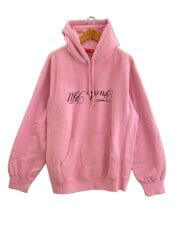画像：×Jamie Reid/Fuck All Hooded Sweatshirt/L/コットン/PNK/袖汚れ有//