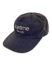 画像：Classic logo 6-panel cap/キャップ/FREE/コットン/ブラック/メンズ//
