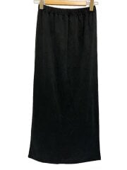 画像：ロングスカート/--/ポリエステル/BLK/26-070-400-3080-1-0