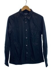 画像：05AW/ウールパッチワークシャツ/製品染め/M/コットン/BLK/HP-B036