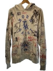 画像：24SS/BR_HOODIE/LA/GRAY/XL/コットン/GRY/総柄/SM-YS8-0000-C11