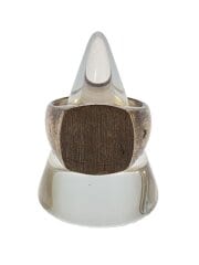 画像：Cushion Polished/リング/SV925/15号/SLV/メンズ/汚れ有