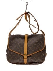 画像：1)ソミュール35_モノグラム・キャンバス/--/BRW/総柄