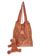 画像：トートバッグ_GGナイロン/ナイロン/BRW/内側に汚れ、変色有